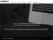Tablet Screenshot of nnext.pl